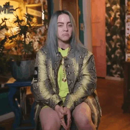 🐾 Стикер «Billie Eilish» для Telegram