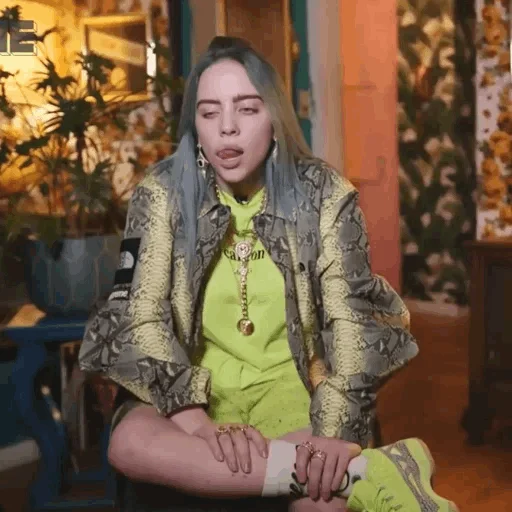 🐾 Стикер «Billie Eilish» для Telegram