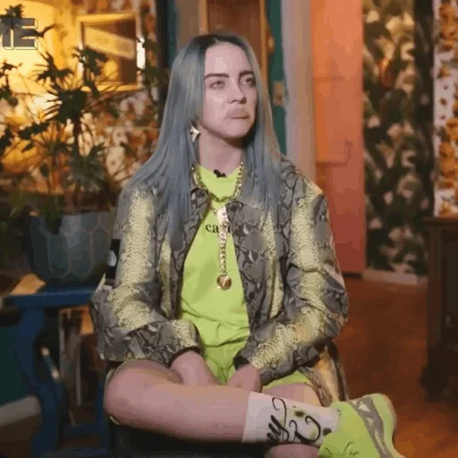 🐾 Стикер «Billie Eilish» для Telegram