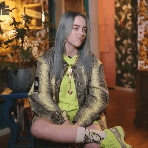 🐾 Стикер «Billie Eilish» для Telegram
