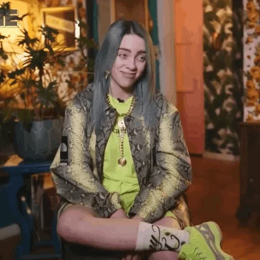 🐾 Стикер «Billie Eilish» для Telegram