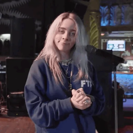 🐾 Стикер «Billie Eilish» для Telegram