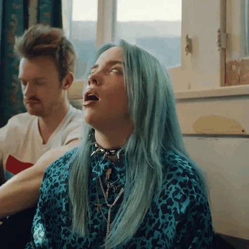 🐾 Стикер «Billie Eilish» для Telegram