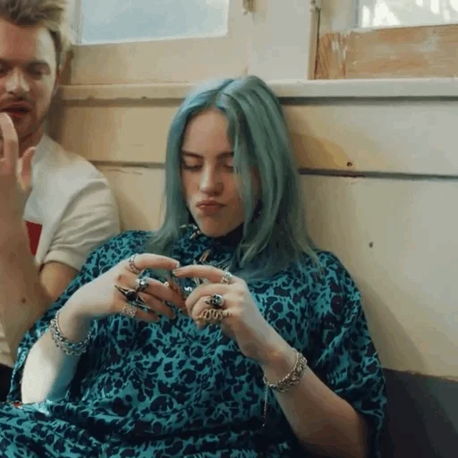 🐾 Стикер «Billie Eilish» для Telegram