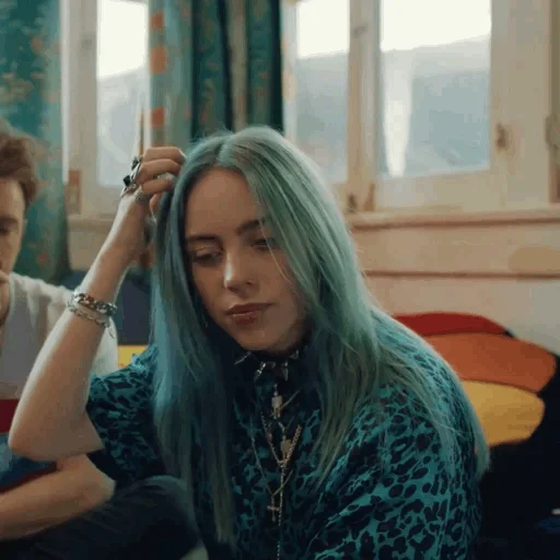 🐾 Стикер «Billie Eilish» для Telegram