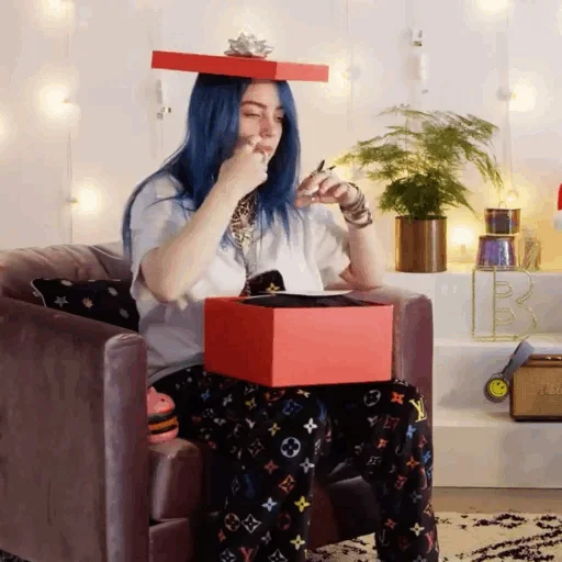 🐾 Стикер «Billie Eilish» для Telegram