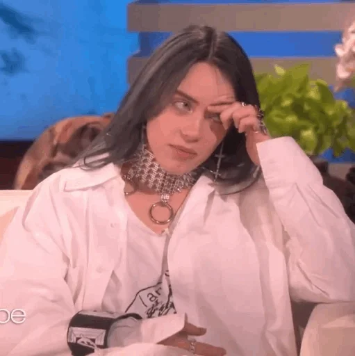 🐾 Стикер «Billie Eilish» для Telegram
