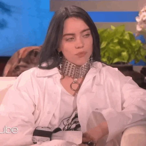 🐾 Стикер «Billie Eilish» для Telegram