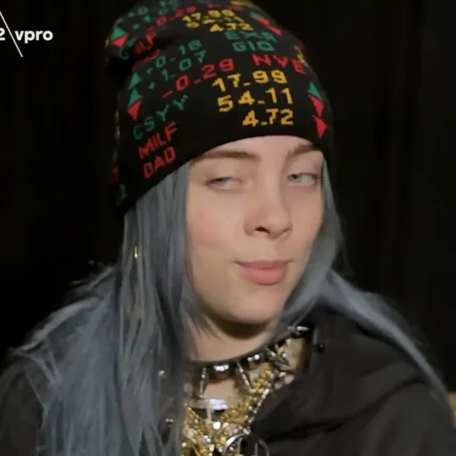 🐾 Стикер «Billie Eilish» для Telegram