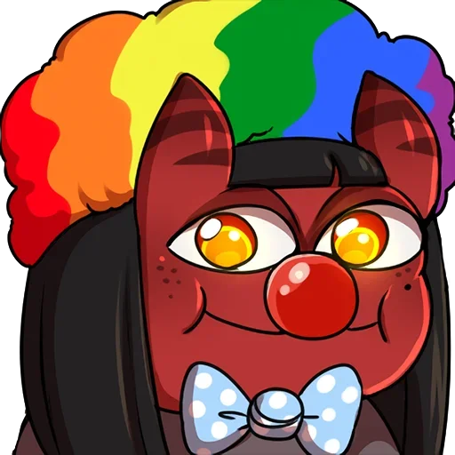🤡 Стикер «Merunyaa» для Telegram