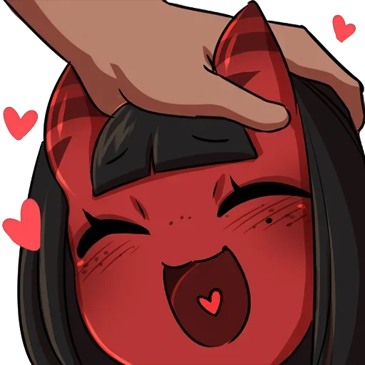 🥰 Стикер «Merunyaa» для Telegram