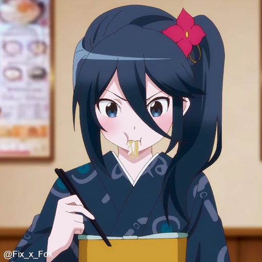 😋 Стикер «Hataraku Maou-sama! 2 №1» для Telegram