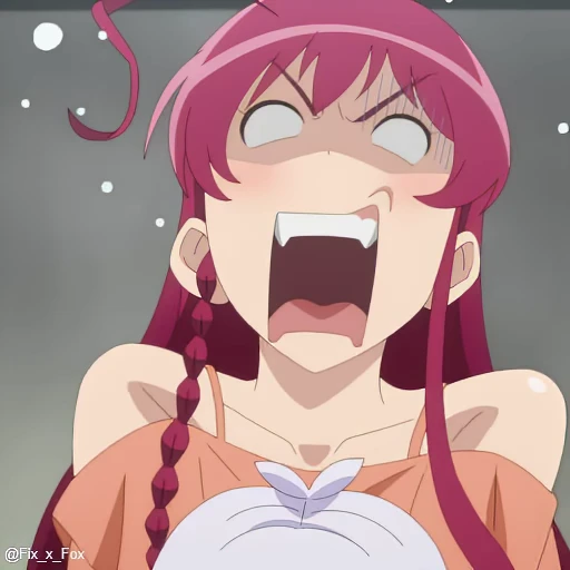 😱 Стикер «Hataraku Maou-sama! 2 №1» для Telegram