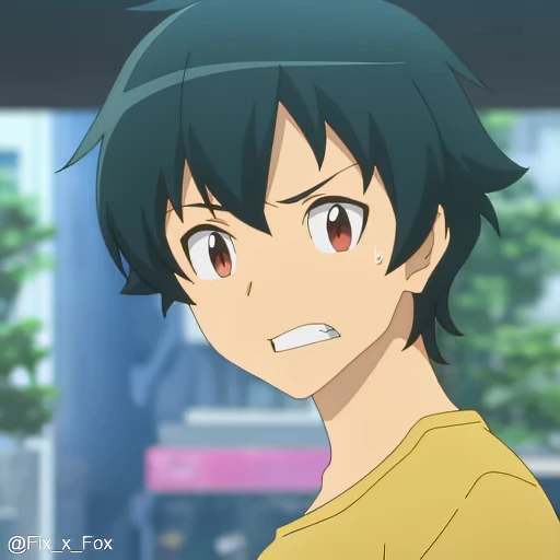 🤯 Стикер «Hataraku Maou-sama! 2 №1» для Telegram