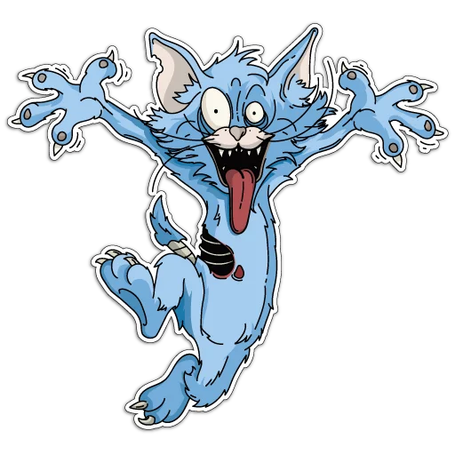 😺 Стикер «НАТЕ-КА» для Telegram