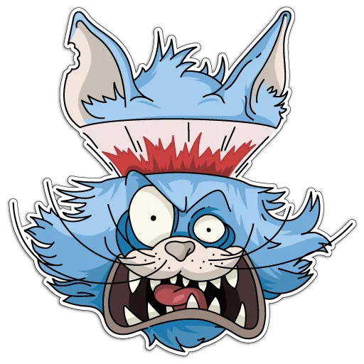😾 Стикер «НАТЕ-КА» для Telegram