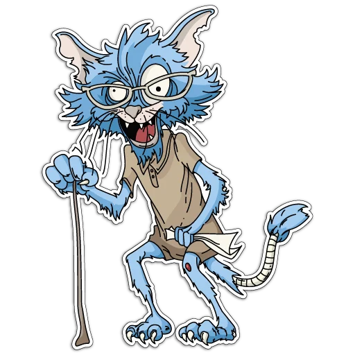 🥸 Стикер «НАТЕ-КА» для Telegram