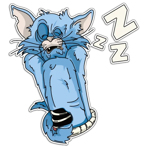 😴 Стикер «НАТЕ-КА» для Telegram