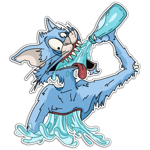 💦 Стикер «НАТЕ-КА» для Telegram