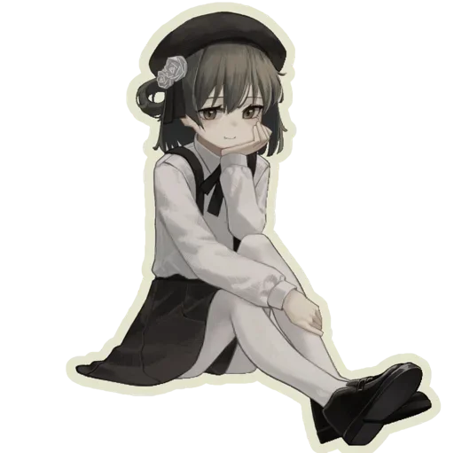 😍 Стикер «Hatoba Tsugu» для Telegram