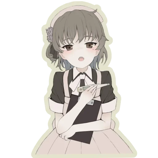 😍 Стикер «Hatoba Tsugu» для Telegram