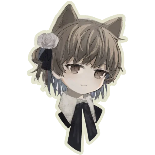 😍 Стикер «Hatoba Tsugu» для Telegram