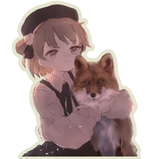😍 Стикер «Hatoba Tsugu» для Telegram