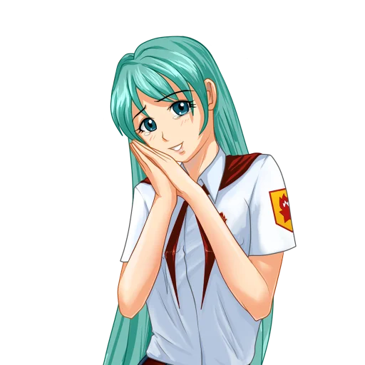 🥰 Стикер «Hatsune Miku Part 2» для Telegram