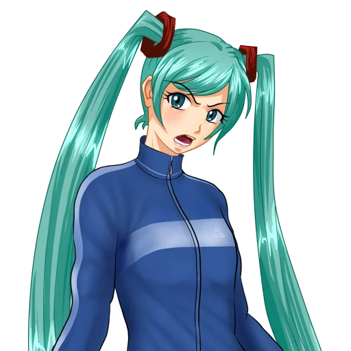 🤬 Стикер «Hatsune Miku Part 2» для Telegram