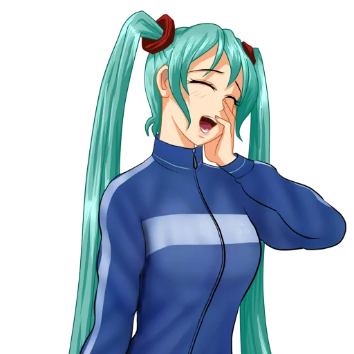 😆 Стикер «Hatsune Miku Part 2» для Telegram