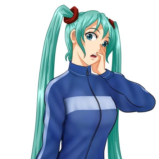 😲 Стикер «Hatsune Miku Part 2» для Telegram