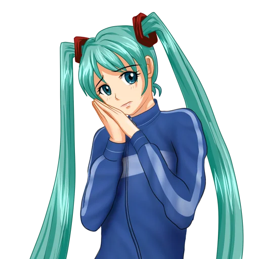 🥺 Стикер «Hatsune Miku Part 2» для Telegram