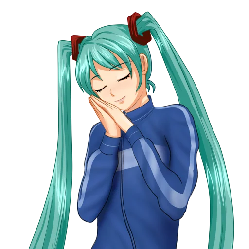 😌 Стикер «Hatsune Miku Part 2» для Telegram