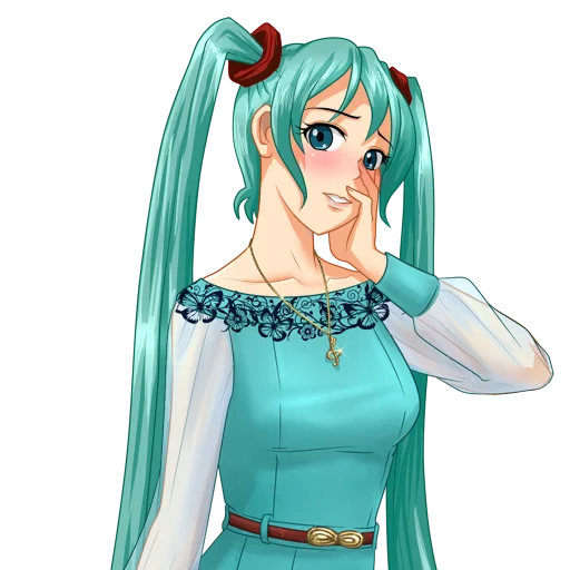 😊 Стикер «Hatsune Miku Part 2» для Telegram