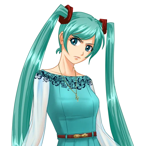 😠 Стикер «Hatsune Miku Part 2» для Telegram