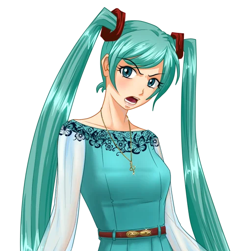 🤬 Стикер «Hatsune Miku Part 2» для Telegram