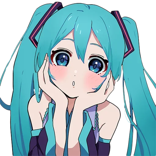 ☺️ Стикер «hatsune miku random» для Telegram
