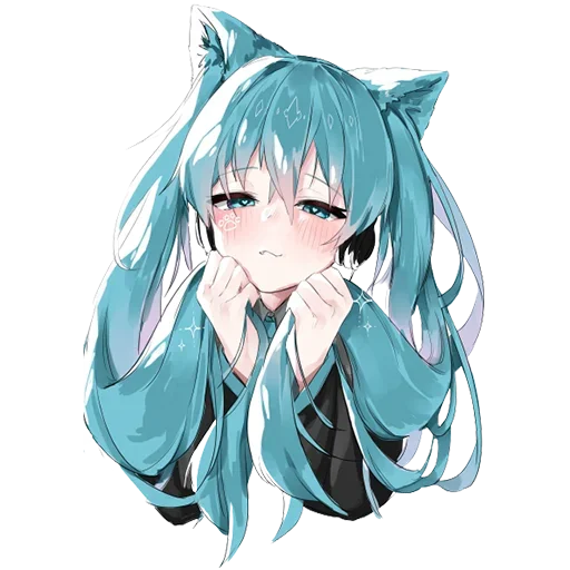 ☺️ Стикер «hatsune miku random» для Telegram