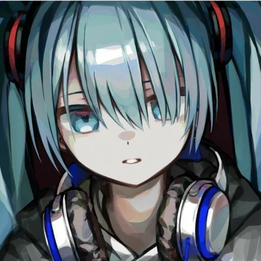 😐 Стикер «hatsune miku random» для Telegram
