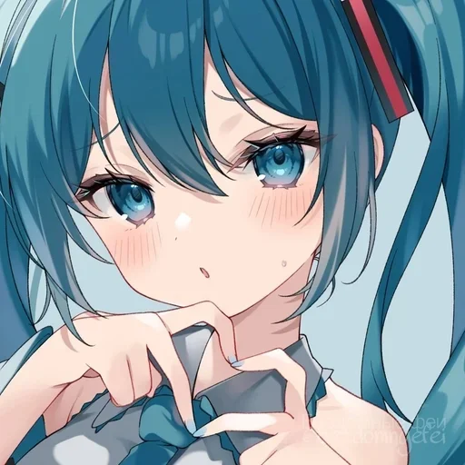 🩵 Стикер «hatsune miku random» для Telegram