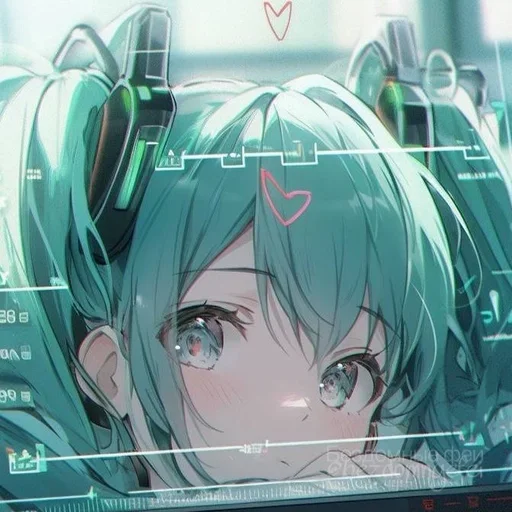 🥺 Стикер «hatsune miku random» для Telegram
