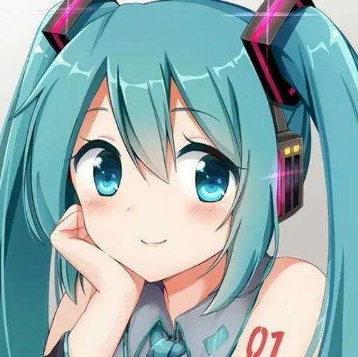 🦋 Стикер «hatsune miku random» для Telegram