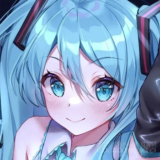 ☺️ Стикер «hatsune miku random» для Telegram
