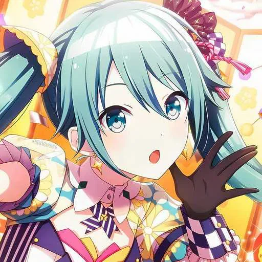 🙂 Стикер «hatsune miku random» для Telegram
