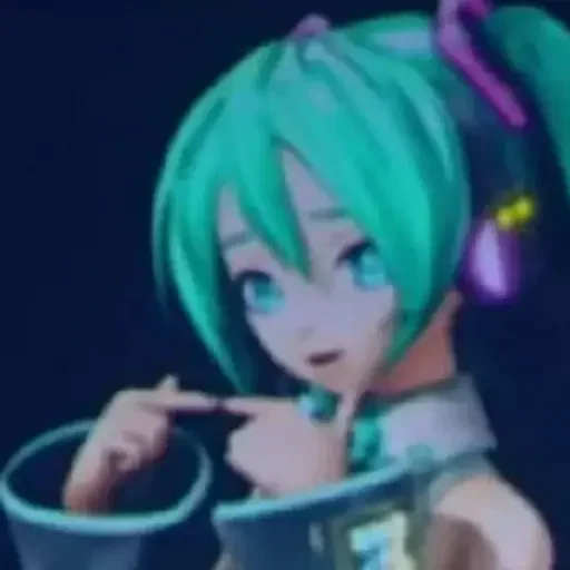 Стикерпак hatsune miku random для Telegram