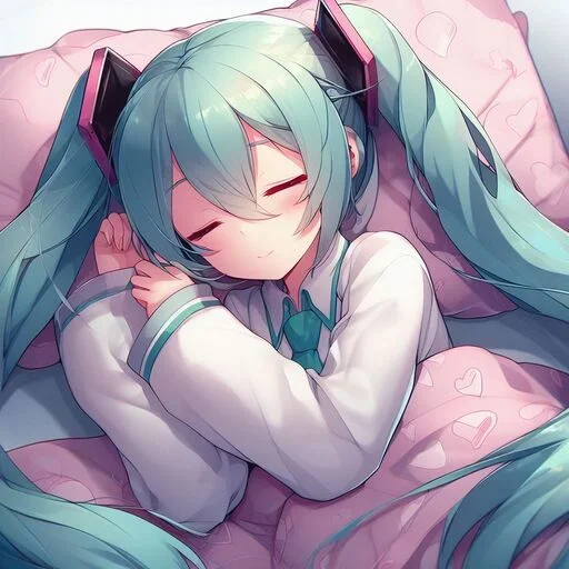 😴 Стикер «hatsune miku random» для Telegram