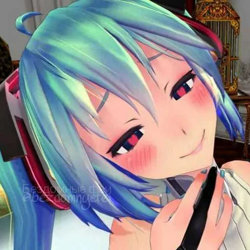 😍 Стикер «hatsune miku random» для Telegram