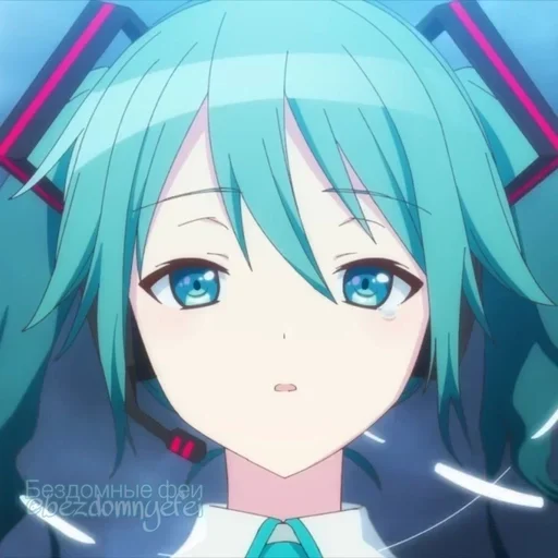 😑 Стикер «hatsune miku random» для Telegram