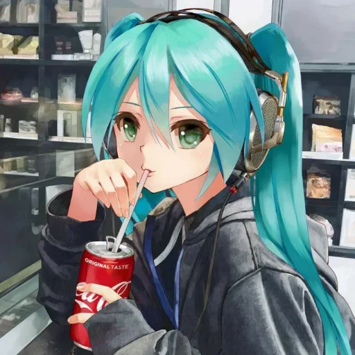 🦋 Стикер «hatsune miku random» для Telegram