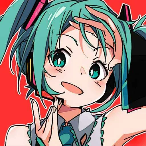 🙂 Стикер «hatsune miku random» для Telegram